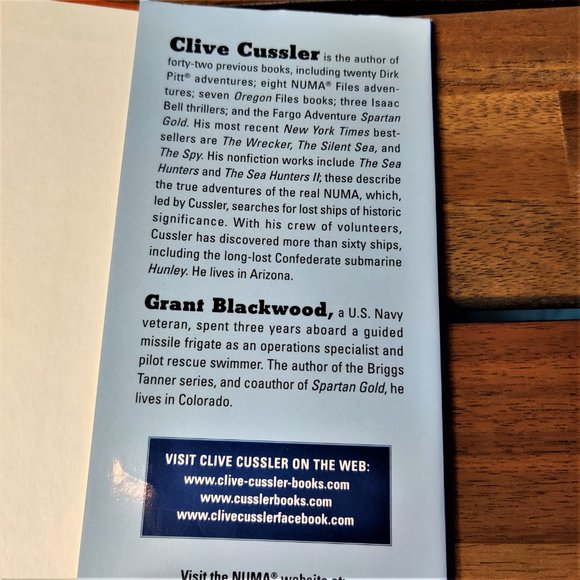 CLIVE CUSSLER " LOST EMPIRE" HARDBACK BOOK - Picture 4 of 5